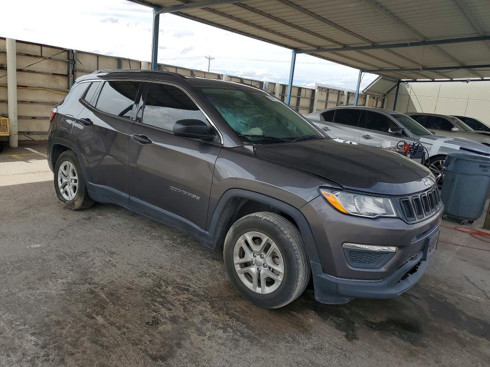 Продажа на аукционе авто 2021 Jeep Compass, vin: 3C4NJCAB1MT514372, номер лота: 52411626