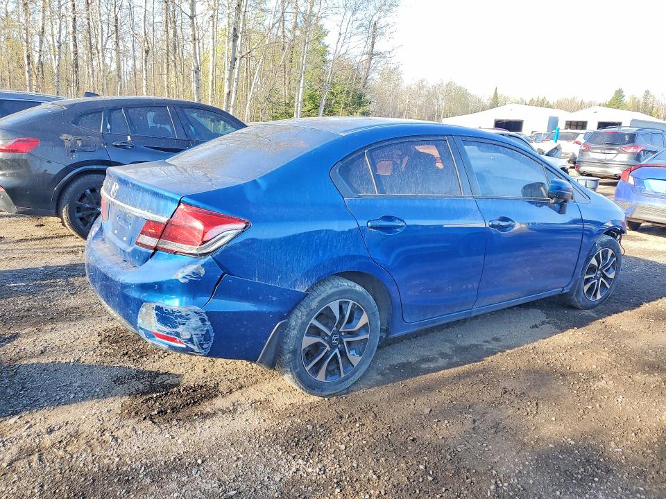 51850626 :رقم المزاد ، 2HGFB2F57FH018729 vin ، 2015 Honda Civic مزاد بيع