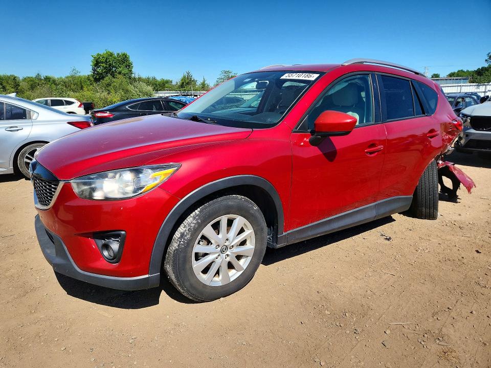 55710186 :رقم المزاد ، JM3KE2CY8E0373809 vin ، 2014 Mazda Cx-5 مزاد بيع