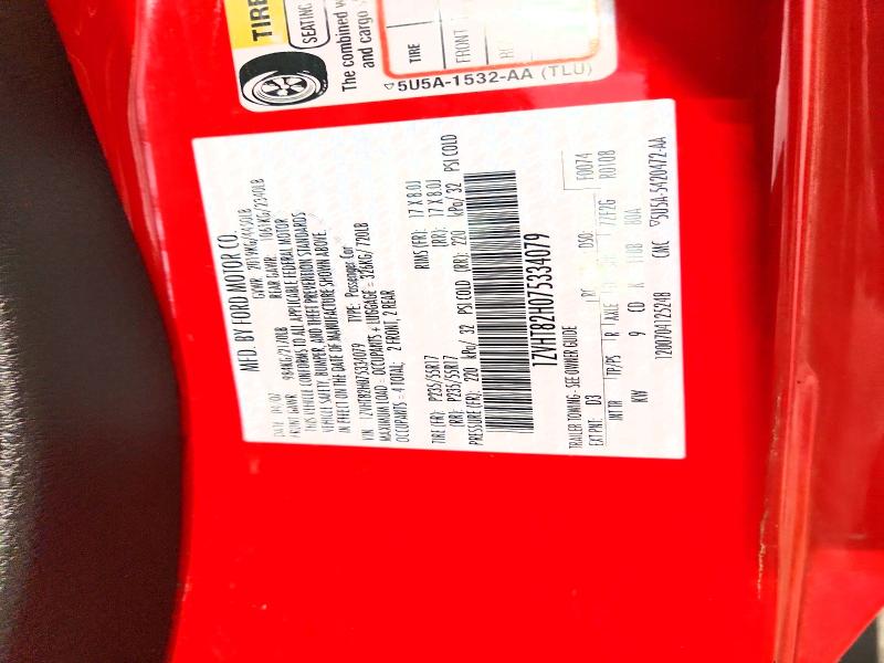 Aukcja sprzedaży 2007 Ford Mustang, vin: 1ZVHT82H075334079, numer aukcji: 54993006