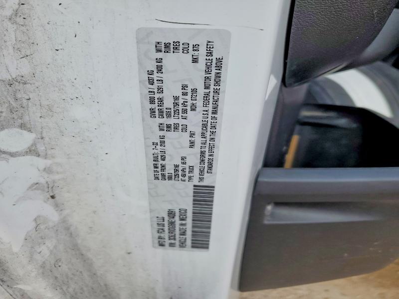 53792216 :رقم المزاد ، 3C6LRVDG6NE140891 vin ، 2022 Ram Promaster 2500 مزاد بيع