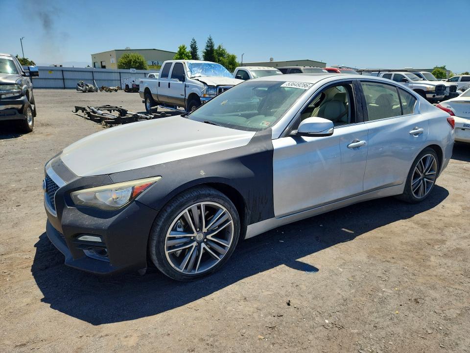 Продажа на аукционе авто 2015 Infiniti Q50, vin: JN1BV7ARXFM407747, номер лота: 53649286