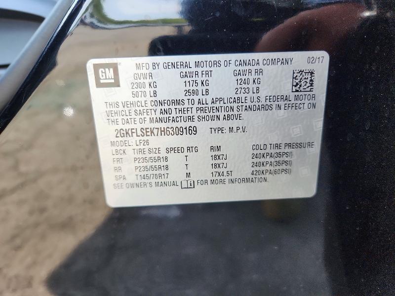 Продажа на аукционе авто 2017 Gmc Terrain, vin: 2GKFLSEK7H6309169, номер лота: 51864276