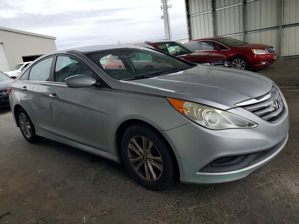 55195196 :رقم المزاد ، 5NPEB4AC3EH855026 vin ، 2014 Hyundai Sonata مزاد بيع