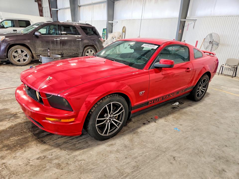 2007 Ford Mustang მანქანა იყიდება აუქციონზე, vin: 1ZVHT82H075334079, აუქციონის ნომერი: 54993006
