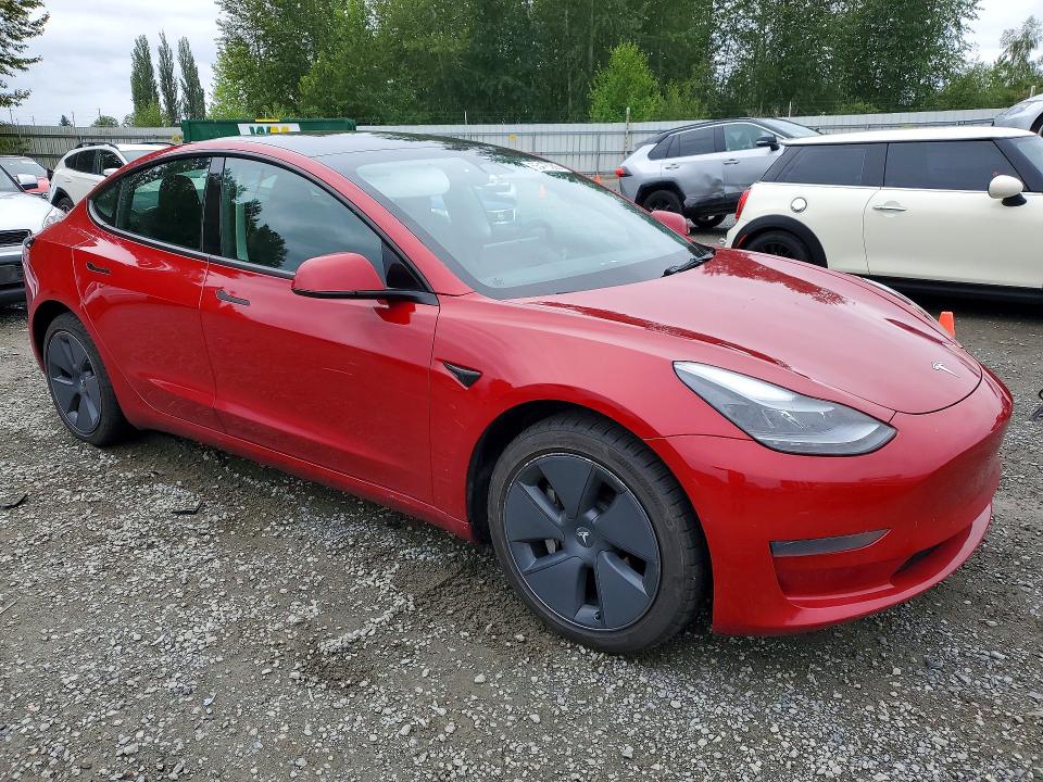 Продажа на аукционе авто 2022 Tesla Model 3, vin: 5YJ3E1EA6NF206888, номер лота: 55478066