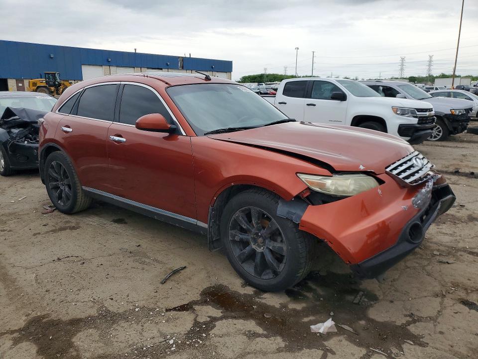 Продажа на аукционе авто 2007 Infiniti Fx45, vin: JNRBS08W47X400267, номер лота: 49026526