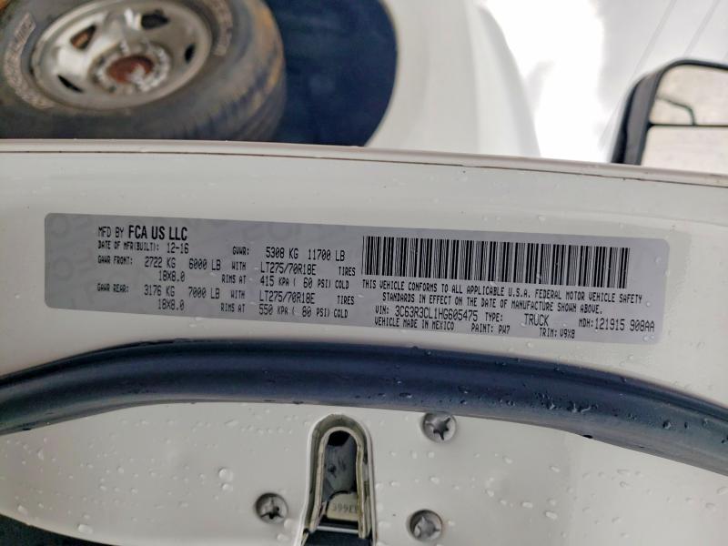 Продаж на аукціоні авто 2017 Ram 3500, vin: 3C63R3CL1HG605475, номер лоту: 49265786