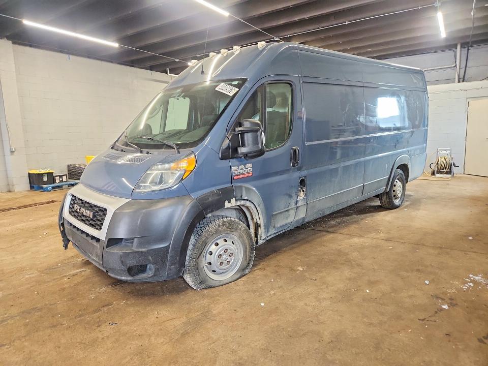 2020 Ram Promaster 3500 მანქანა იყიდება აუქციონზე, vin: 3C6URVJG5LE143836, აუქციონის ნომერი: 49409876