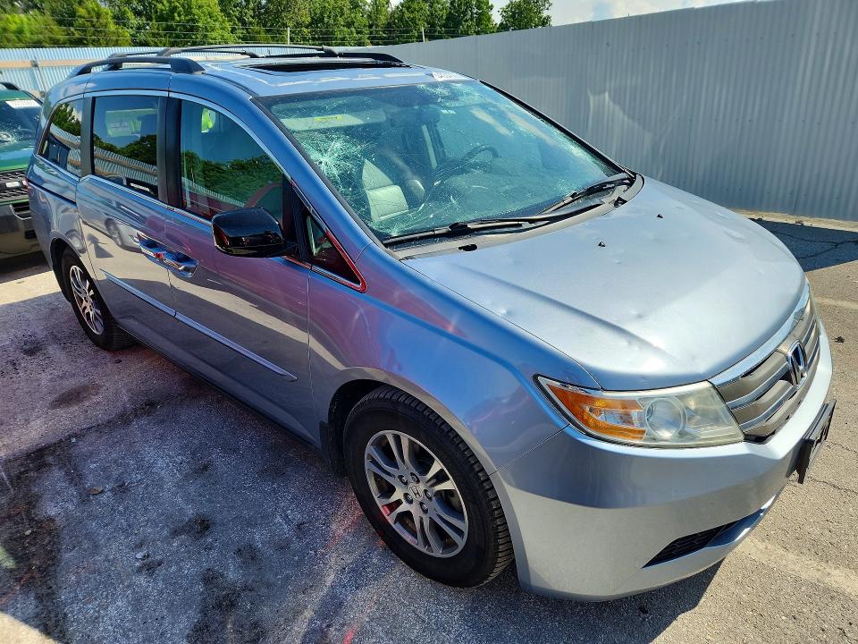 2013 Honda Odyssey მანქანა იყიდება აუქციონზე, vin: 5FNRL5H61DB080081, აუქციონის ნომერი: 54654086