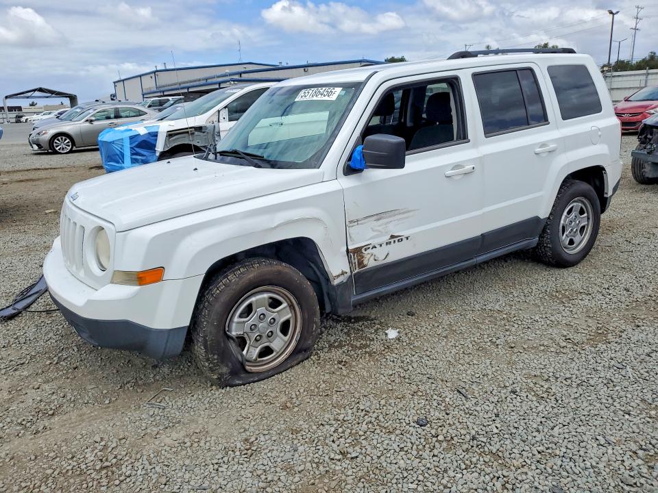 2014 Jeep Patriot მანქანა იყიდება აუქციონზე, vin: 1C4NJPBA7ED729775, აუქციონის ნომერი: 55186456