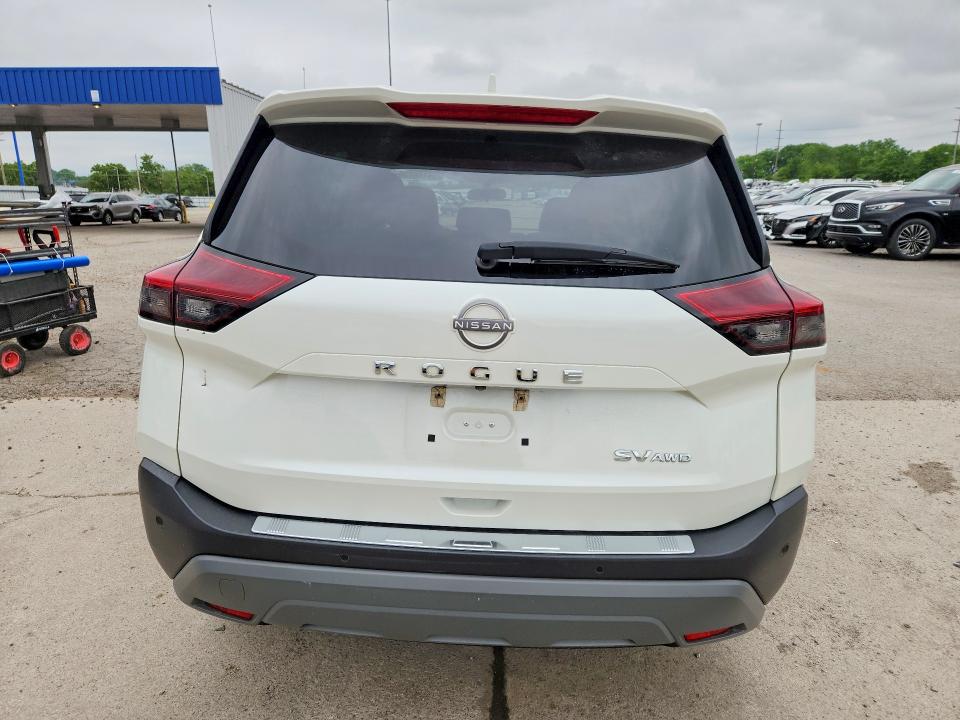2022 Nissan Rogue მანქანა იყიდება აუქციონზე, vin: 5N1BT3BB1NC734423, აუქციონის ნომერი: 54146736