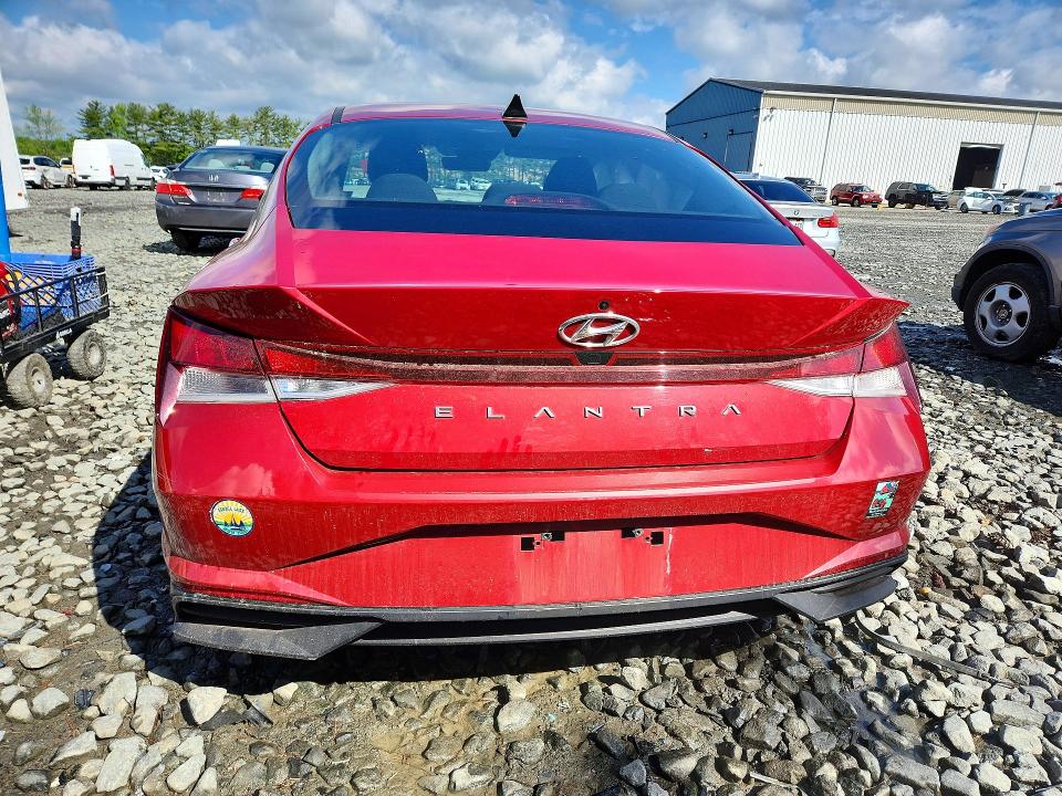 Продажа на аукционе авто 2021 Hyundai Elantra, vin: KMHLM4AG9MU069851, номер лота: 52608906