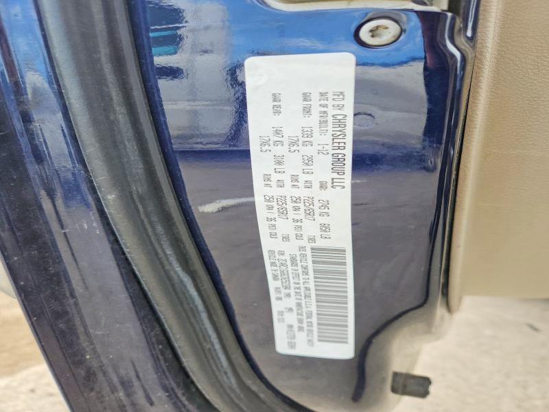 53843276 :رقم المزاد ، 2C4RC1GG6CR252384 vin ، 2012 Chrysler Town & Country مزاد بيع
