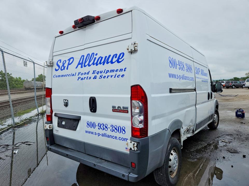Продаж на аукціоні авто 2018 Ram Promaster 2500, vin: 3C6TRVDG3JE141653, номер лоту: 53881646
