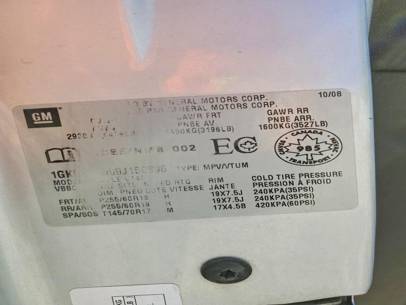 Продаж на аукціоні авто 2009 Gmc Acadia, vin: 1GKEV23D09J150896, номер лоту: 53108716