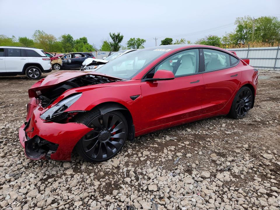 Aukcja sprzedaży 2023 Tesla Model 3, vin: 5YJ3E1EC0PF628384, numer aukcji: 52474706