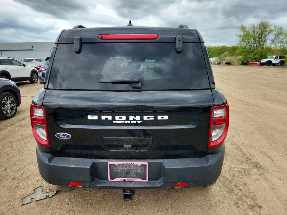 Aukcja sprzedaży 2022 Ford Bronco Sport, vin: 3FMCR9C66NRE24647, numer aukcji: 51535706