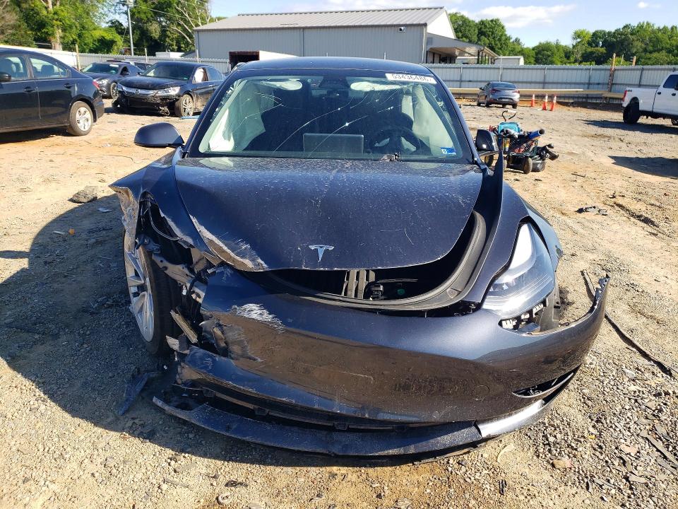 53436486 :رقم المزاد ، 5YJ3E1EB8NF127344 vin ، 2022 Tesla Model 3 مزاد بيع