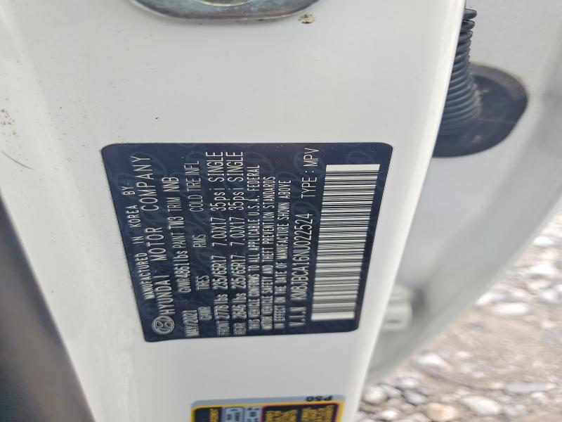 Продаж на аукціоні авто 2022 Hyundai Tucson, vin: KM8JBCA16NU022524, номер лоту: 52344006