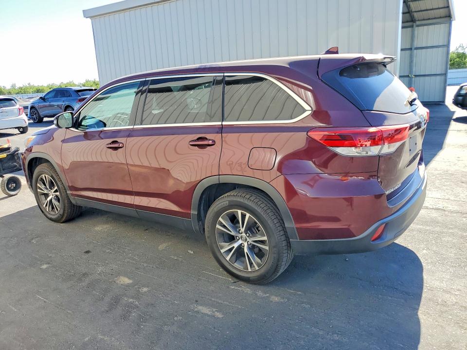 Aukcja sprzedaży 2019 Toyota Highlander, vin: 5TDZZRFH8KS331343, numer aukcji: 53981126