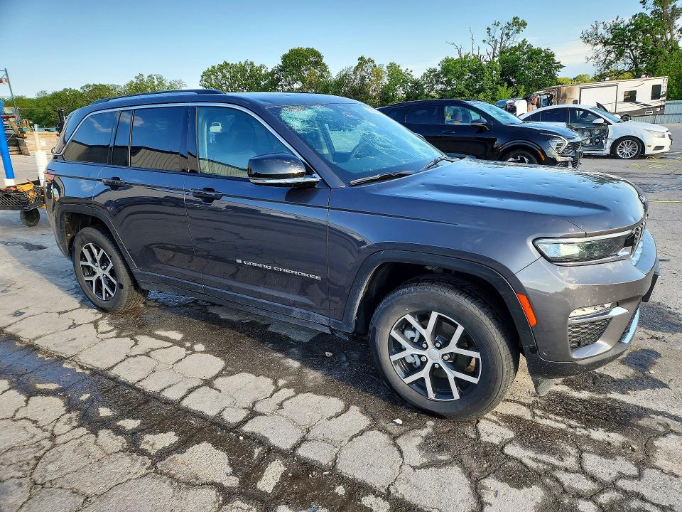 52850406 :رقم المزاد ، 1C4RJHBG8R8937920 vin ، 2024 Jeep Grand Cherokee مزاد بيع