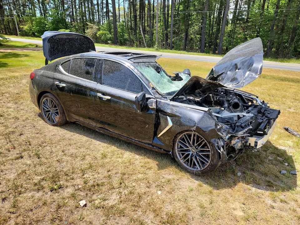 Продаж на аукціоні авто 2019 Genesis G70, vin: KMTG34LA3KU021813, номер лоту: 50942926