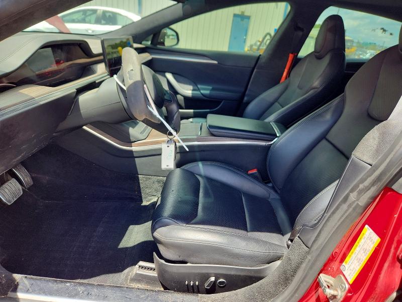 51589096 :رقم المزاد ، 5YJSA1E56MF436665 vin ، 2021 Tesla Model S مزاد بيع