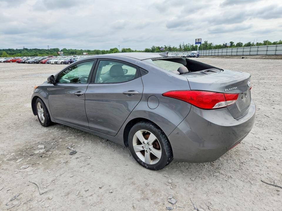 54038946 :رقم المزاد ، 5NPDH4AE1DH396234 vin ، 2013 Hyundai Elantra مزاد بيع