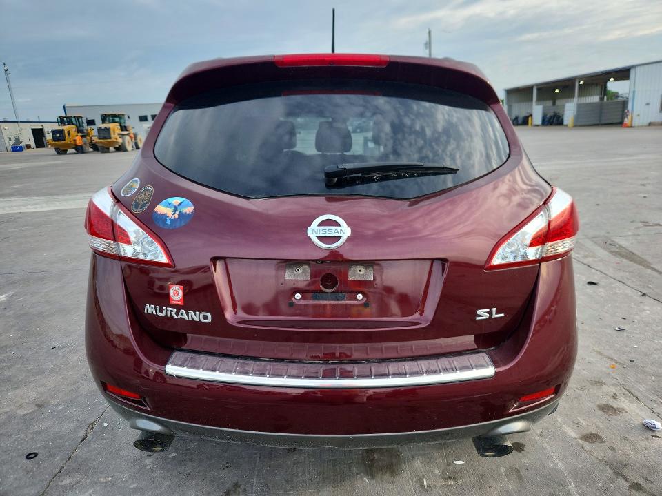 2011 Nissan Murano მანქანა იყიდება აუქციონზე, vin: JN8AZ1MU5BW058817, აუქციონის ნომერი: 52499916