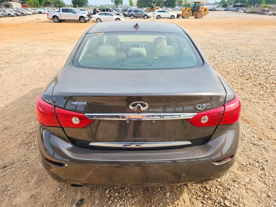 54349266 :رقم المزاد ، JN1BV7AP6EM682481 vin ، 2014 Infiniti Q50 مزاد بيع