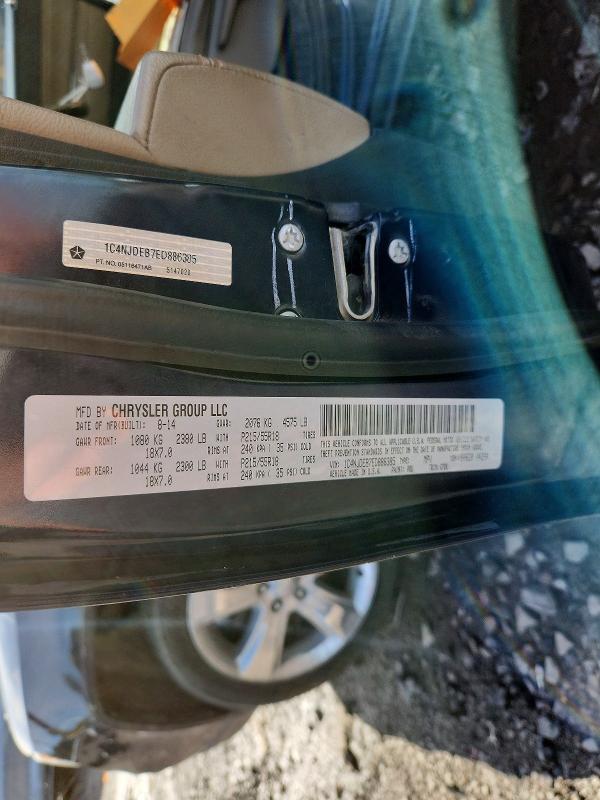 Продажа на аукционе авто 2014 Jeep Compass, vin: 1C4NJDEB7ED886385, номер лота: 54247456