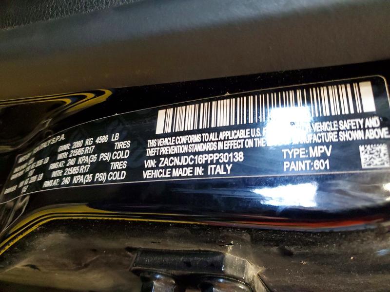 Продажа на аукционе авто 2023 Jeep Renegade, vin: ZACNJDC16PPP30138, номер лота: 51366126