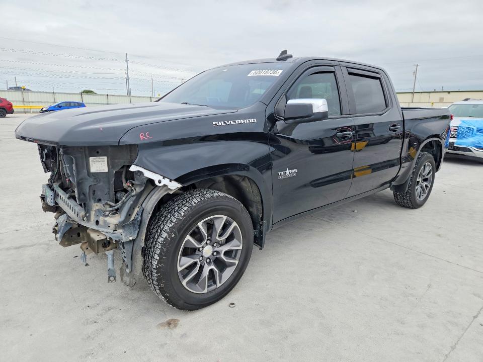 52819736 :رقم المزاد ، 3GCPWCED2LG321466 vin ، 2020 Chevrolet Silverado مزاد بيع
