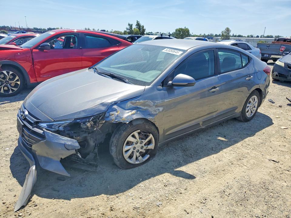 52058646 :رقم المزاد ، 5NPD74LFXKH417278 vin ، 2019 Hyundai Elantra مزاد بيع
