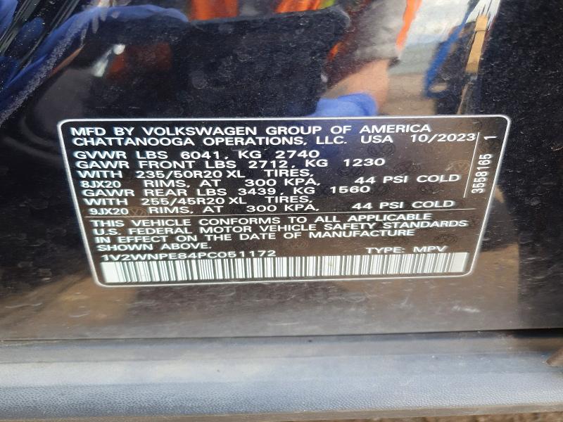 Aukcja sprzedaży 2023 Volkswagen Id.4, vin: 1V2WNPE84PC051172, numer aukcji: 51661416