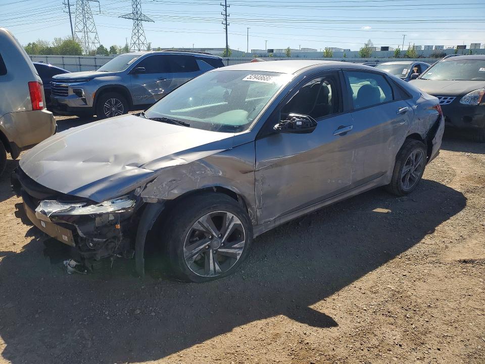 52948686 :رقم المزاد ، KMHLM4AG2NU326723 vin ، 2022 Hyundai Elantra مزاد بيع