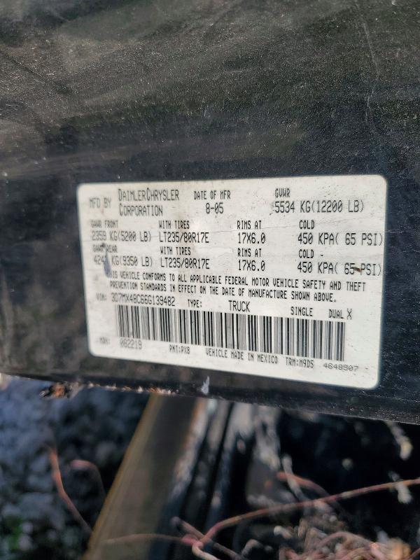 Продажа на аукционе авто 2006 Dodge Ram 3500, vin: 3D7MX48C66G139482, номер лота: 54061006
