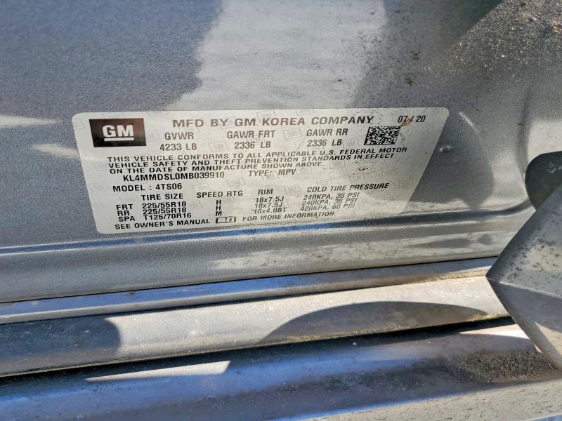Aukcja sprzedaży 2021 Buick Encore Gx, vin: KL4MMDSL0MB039910, numer aukcji: 54119566