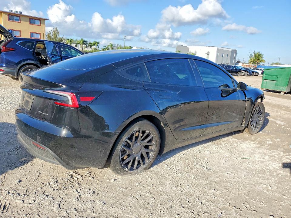 2024 Tesla Model 3 მანქანა იყიდება აუქციონზე, vin: 5YJ3E1EB1RF736104, აუქციონის ნომერი: 54408666