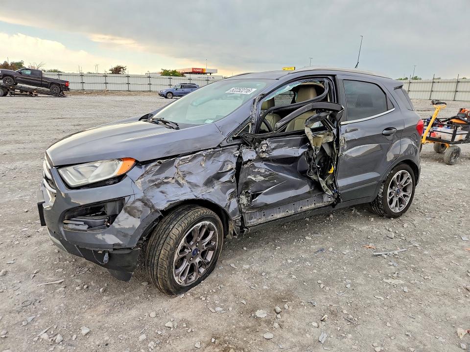 2019 Ford Ecosport მანქანა იყიდება აუქციონზე, vin: MAJ6S3KL5KC298629, აუქციონის ნომერი: 52252216