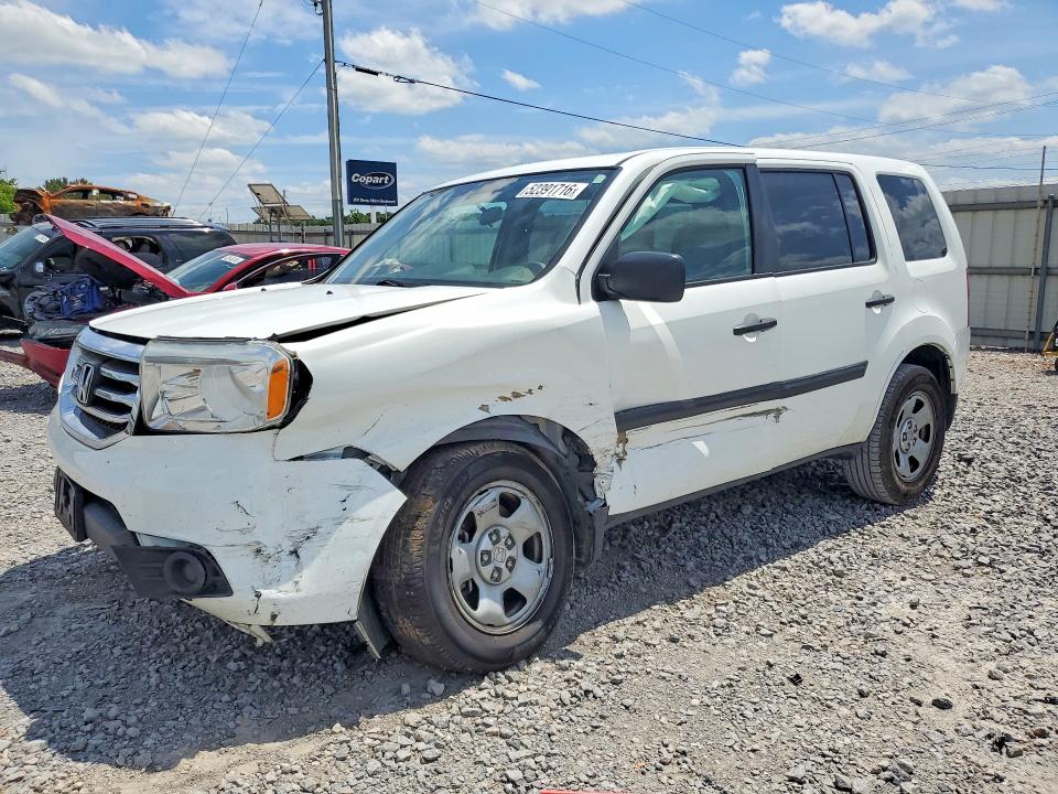 52391716 :رقم المزاد ، 5FNYF3H2XFB022350 vin ، 2015 Honda Pilot مزاد بيع