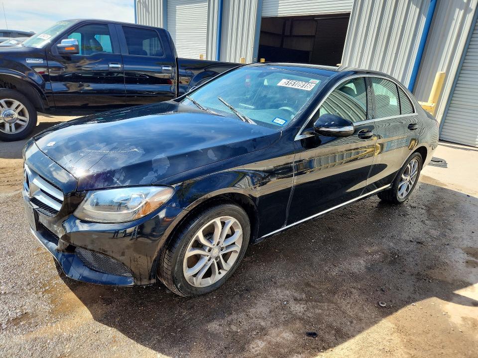 2015 Mercedes-benz C მანქანა იყიდება აუქციონზე, vin: 55SWF4KB8FU023193, აუქციონის ნომერი: 51510916