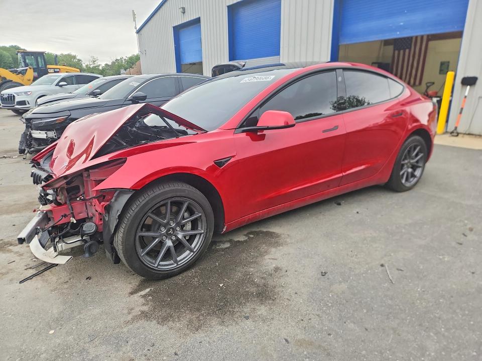Продажа на аукционе авто 2022 Tesla Model 3, vin: 5YJ3E1EB4NF266516, номер лота: 54230686