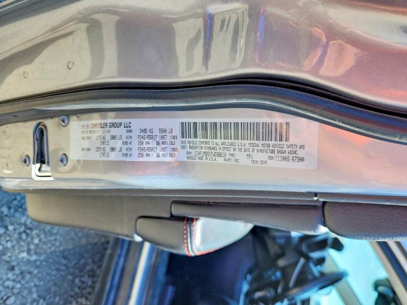 Продаж на аукціоні авто 2015 Jeep Cherokee, vin: 1C4PJMBS1FW598610, номер лоту: 52436026