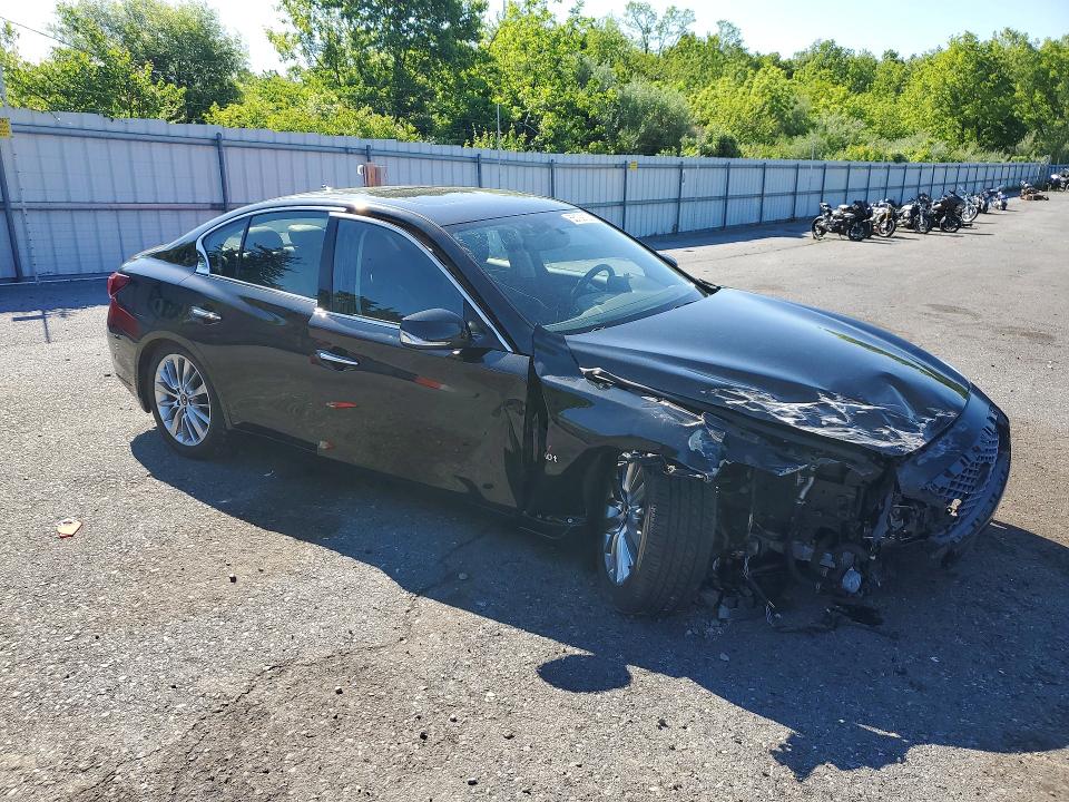 55129126 :رقم المزاد ، JN1EV7AR5KM553965 vin ، 2019 Infiniti Q50 مزاد بيع