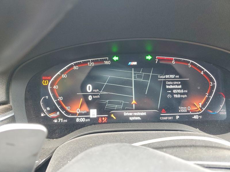 52880736 :رقم المزاد ، WBA53BH09MWW96029 vin ، 2021 Bmw 530 مزاد بيع