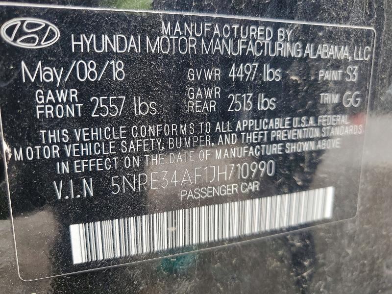 Продажа на аукционе авто 2018 Hyundai Sonata, vin: 5NPE34AF1JH710990, номер лота: 53876196
