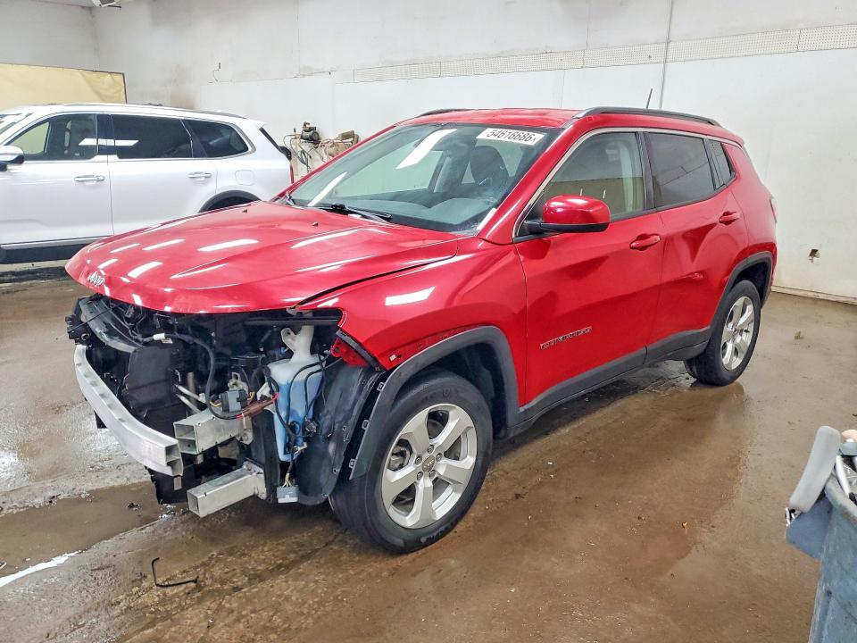 Продаж на аукціоні авто 2018 Jeep Compass, vin: 3C4NJDBB7JT328738, номер лоту: 54616686