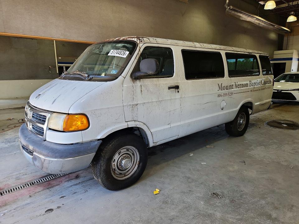 51744926 :رقم المزاد ، 2B6KB31Z6XK524395 vin ، 1999 Dodge Ram Van مزاد بيع